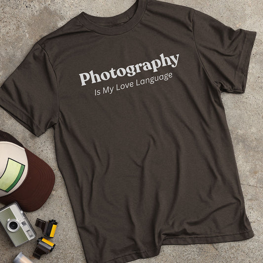 Photography Is My Love Language T-Shirt