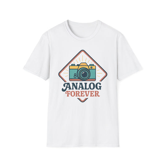 Analog Forever Camera T-Shirt