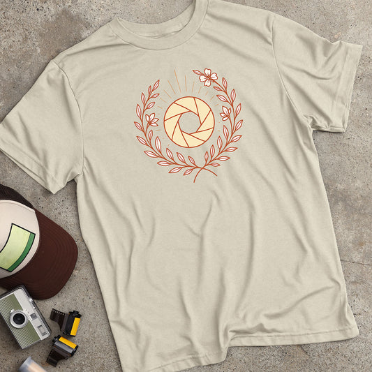 Boho Floral Aperture T-Shirt