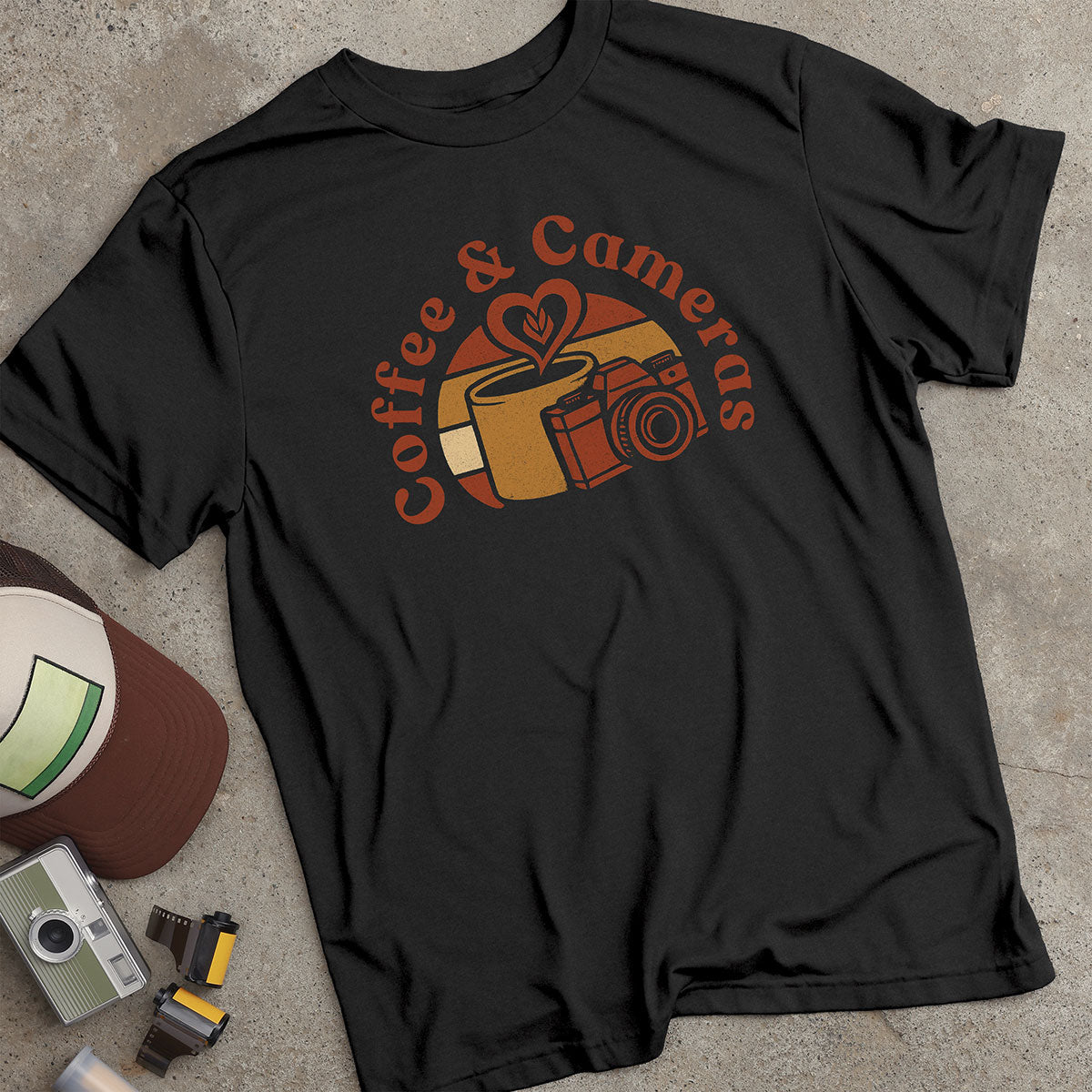 Coffee & Cameras T-Shirt
