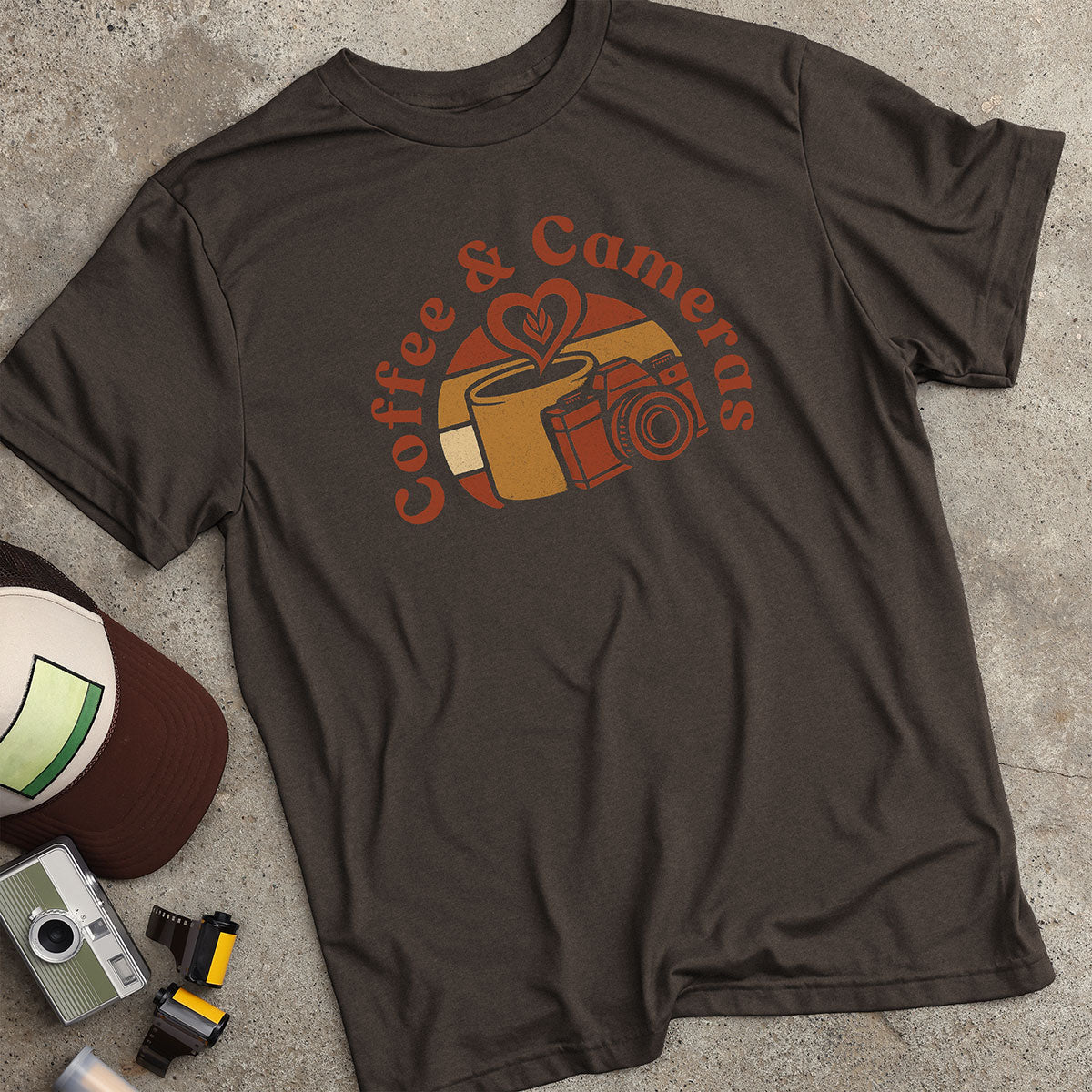 Coffee & Cameras T-Shirt