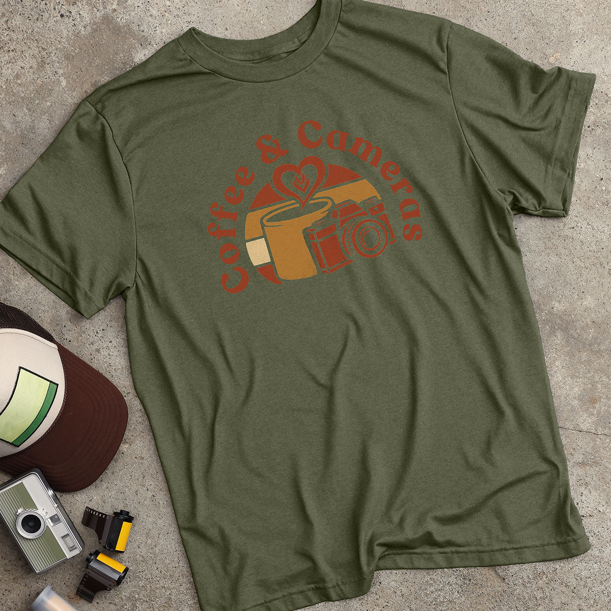 Coffee & Cameras T-Shirt