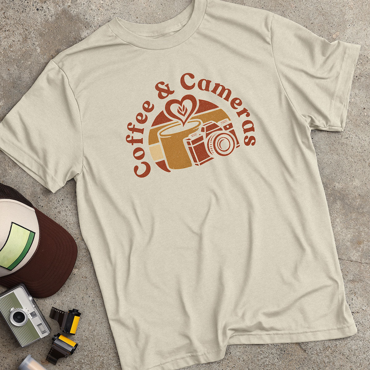 Coffee & Cameras T-Shirt