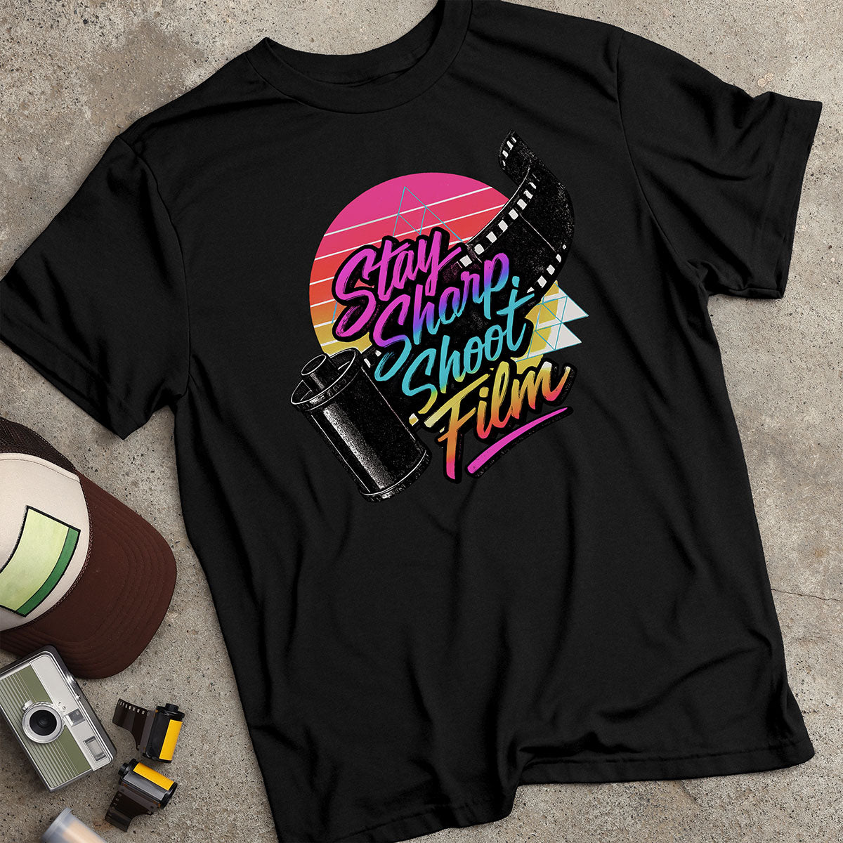 Stay Sharp Shoot Film T-Shirt