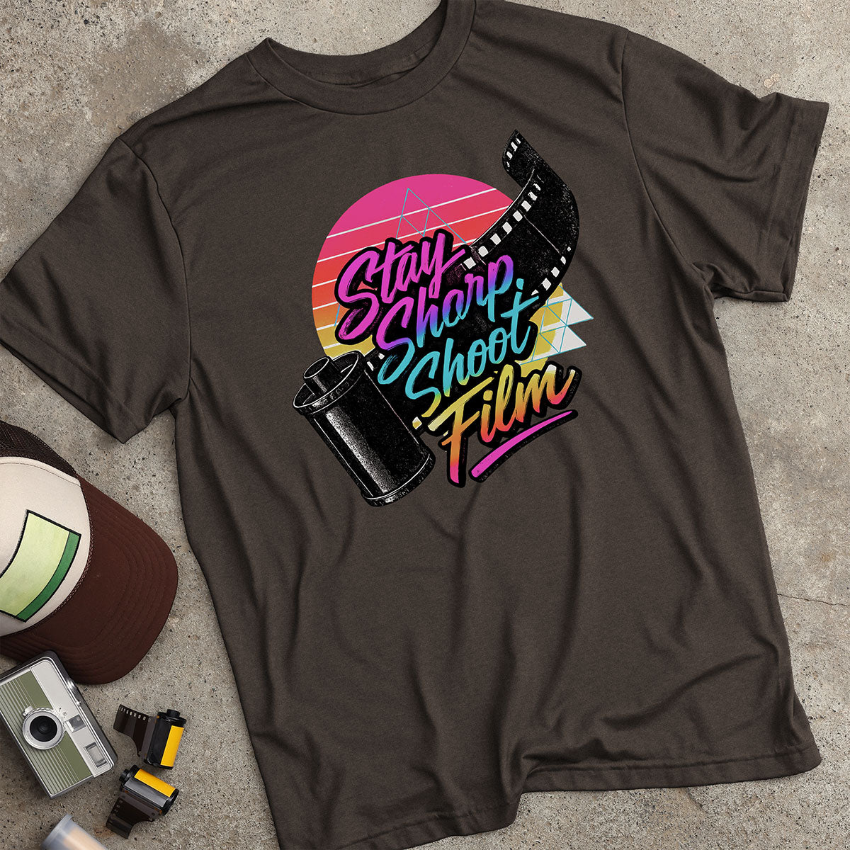 Stay Sharp Shoot Film T-Shirt