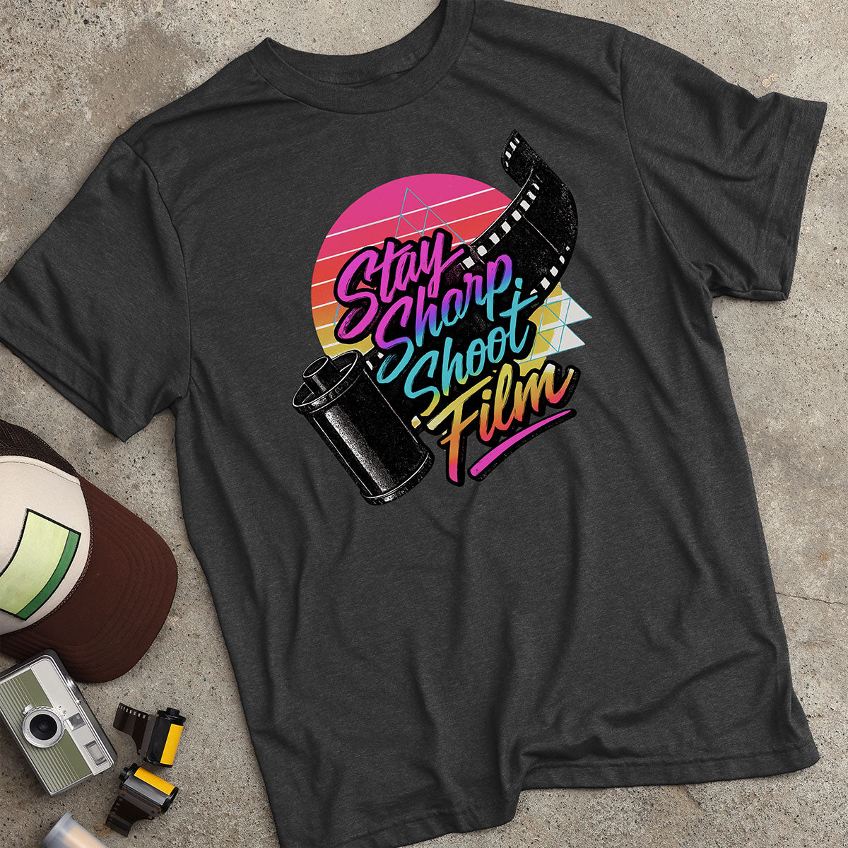 Stay Sharp Shoot Film T-Shirt