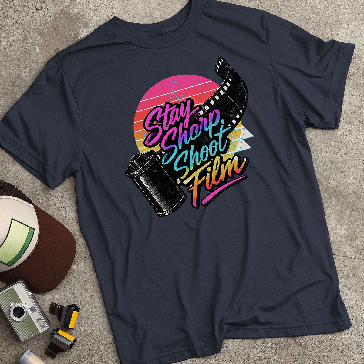 Stay Sharp Shoot Film T-Shirt