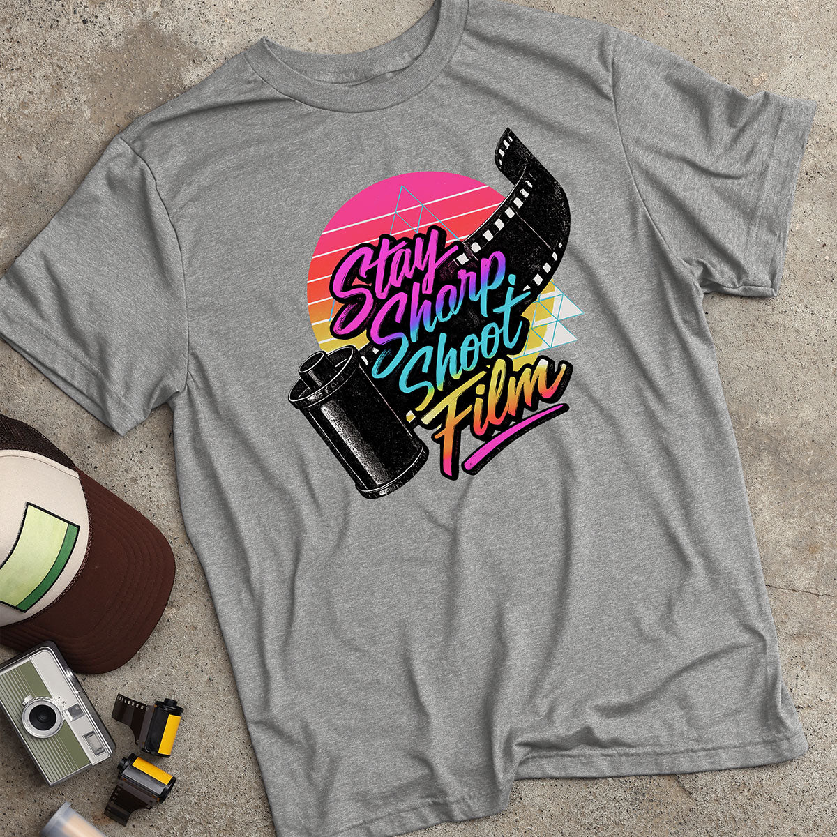 Stay Sharp Shoot Film T-Shirt