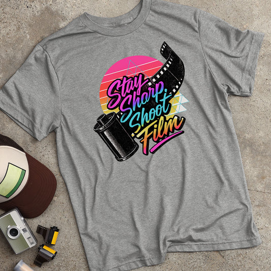 Stay Sharp Shoot Film T-Shirt