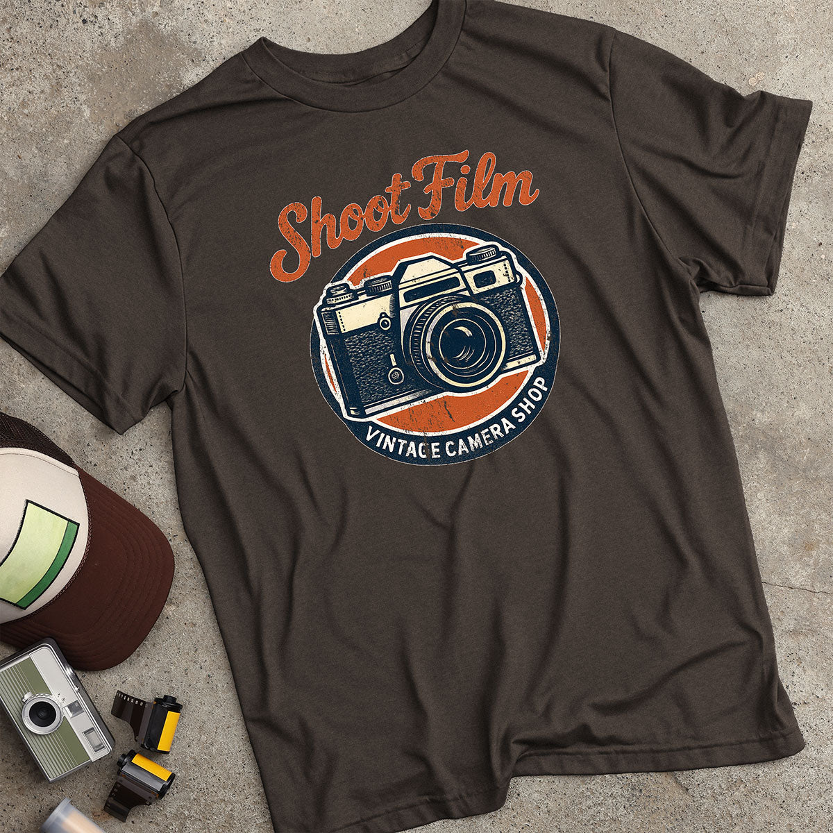 Shoot Film Vintage Camera Shop T-Shirt