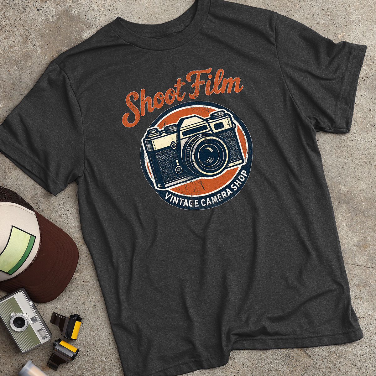 Shoot Film Vintage Camera Shop T-Shirt