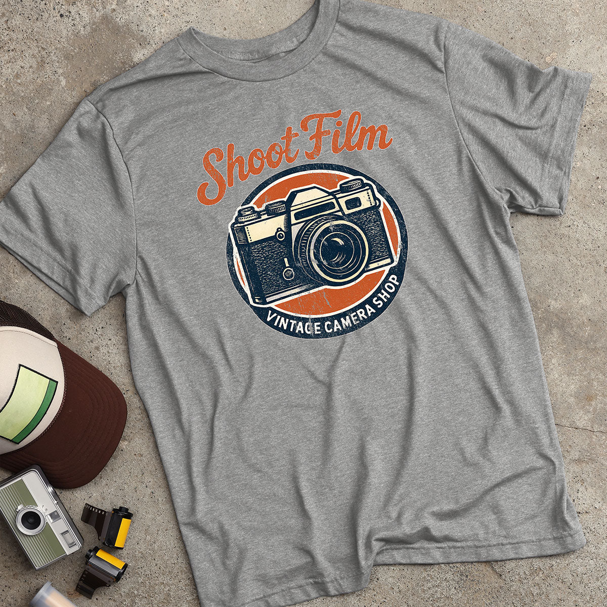 Shoot Film Vintage Camera Shop T-Shirt
