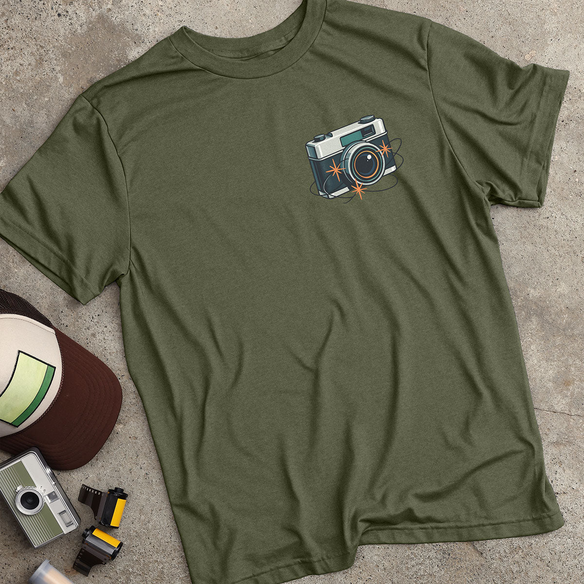 Space-Age Camera T-Shirt
