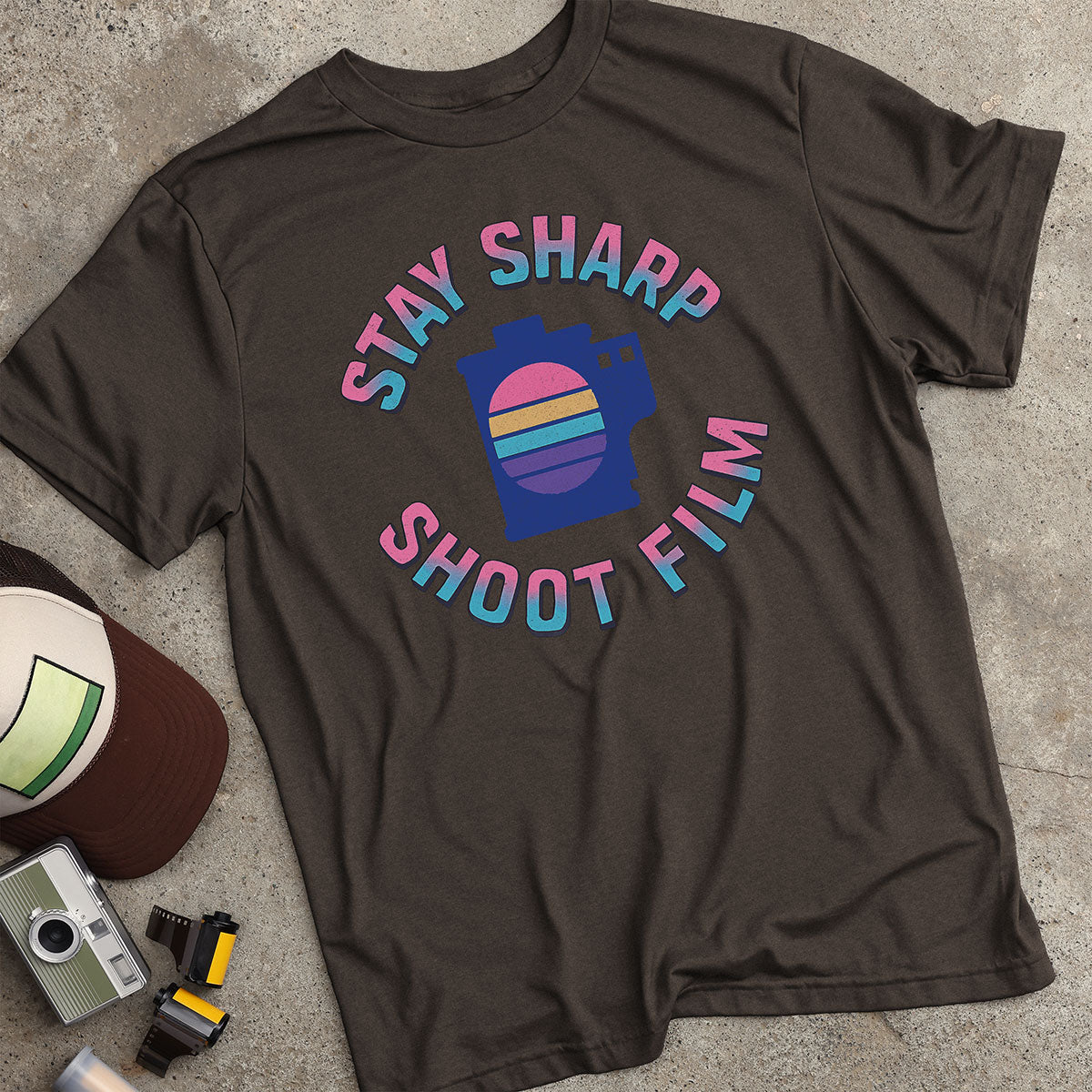 Stay Sharp Shoot Film T-Shirt