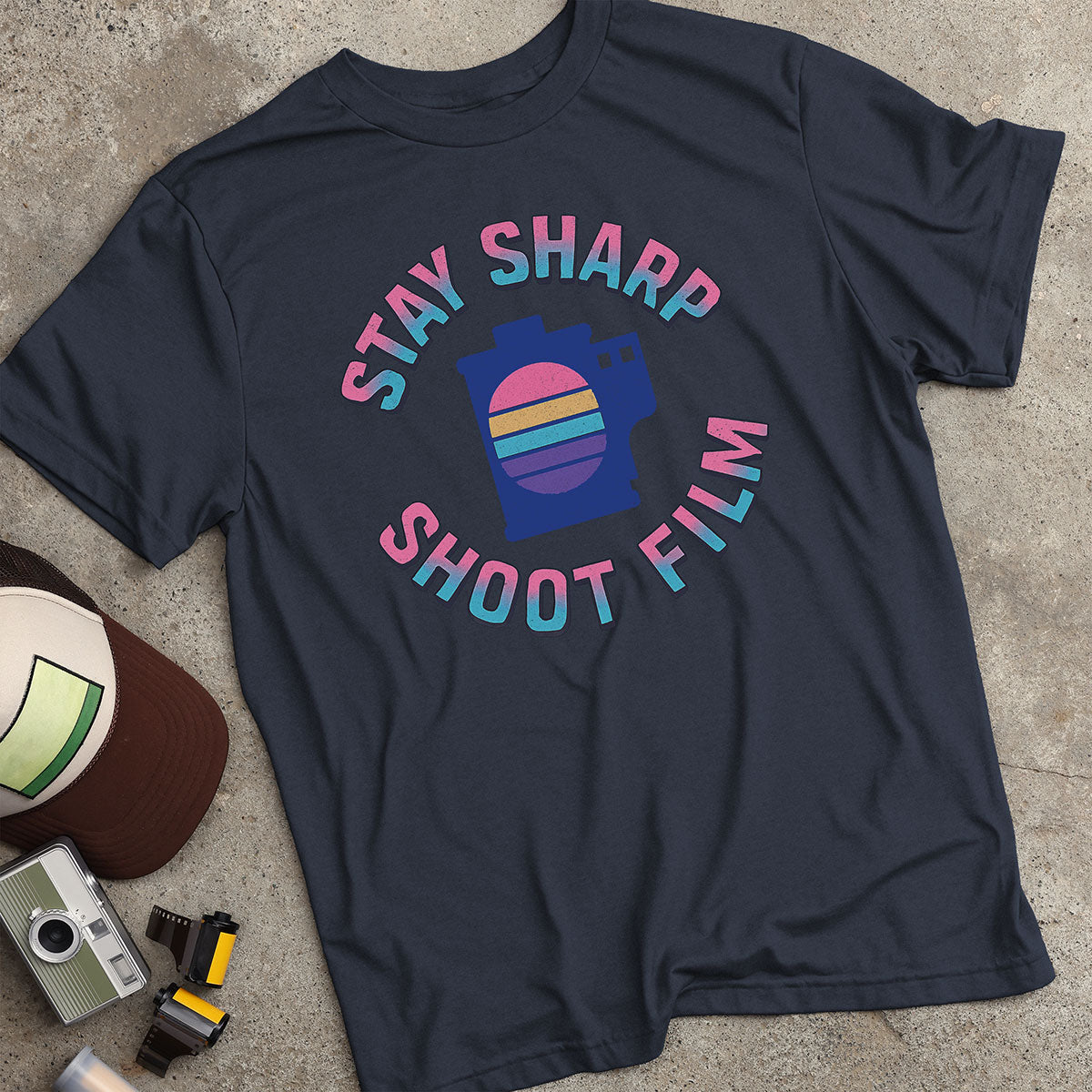 Stay Sharp Shoot Film T-Shirt