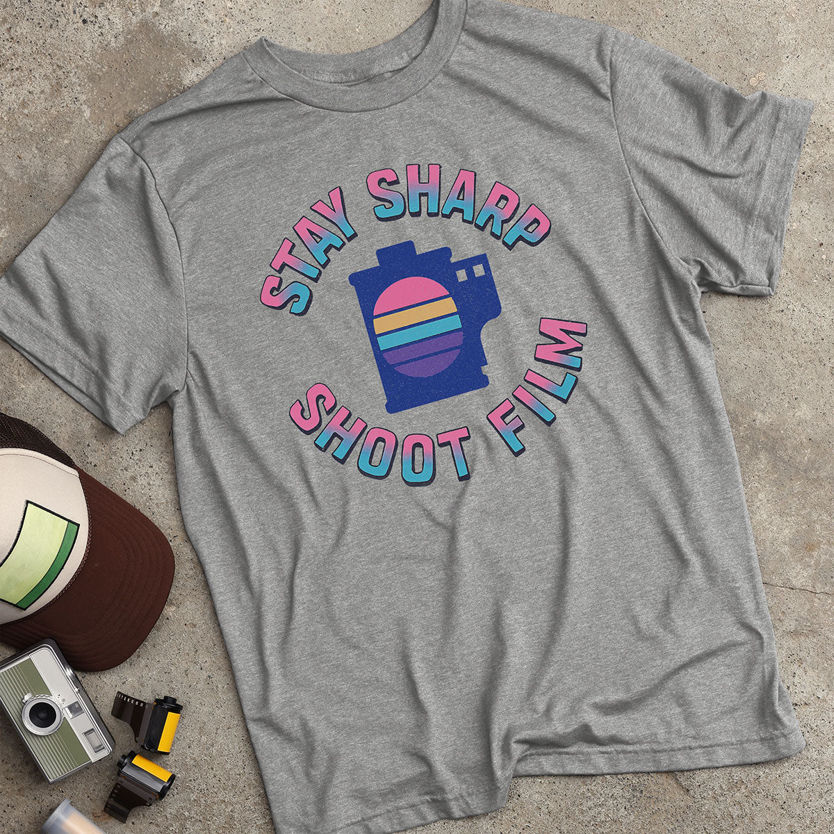 Stay Sharp Shoot Film T-Shirt