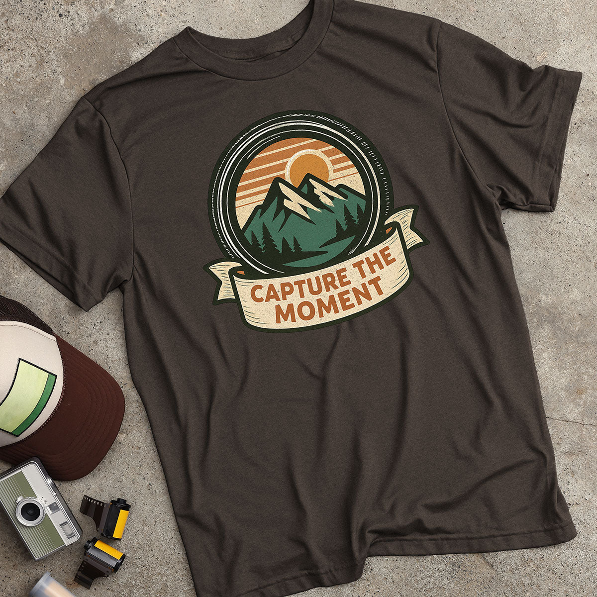 Capture The Moment Badge T-Shirt