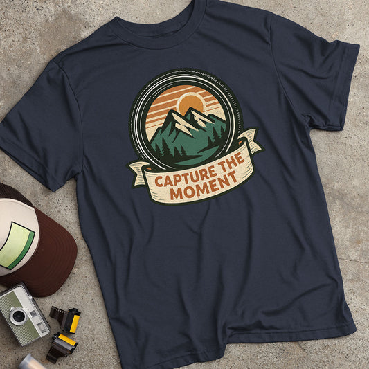 Capture The Moment Badge T-Shirt