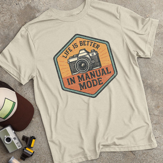 Life Is Better Badge T-Shirt