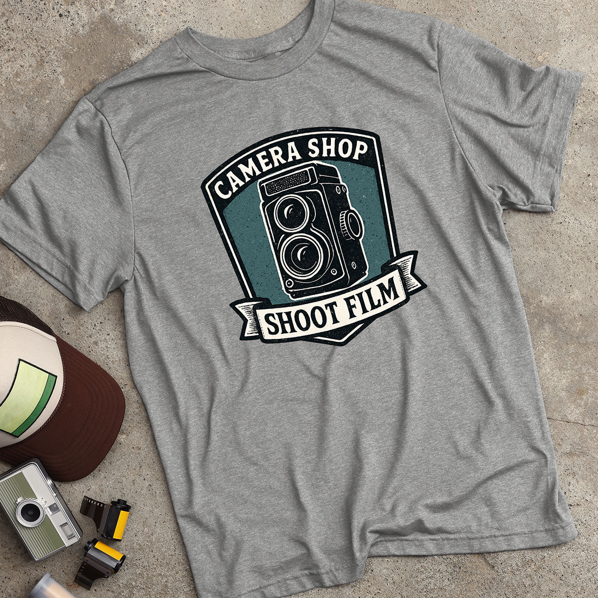 Shoot Film Camera Shop T-Shirt