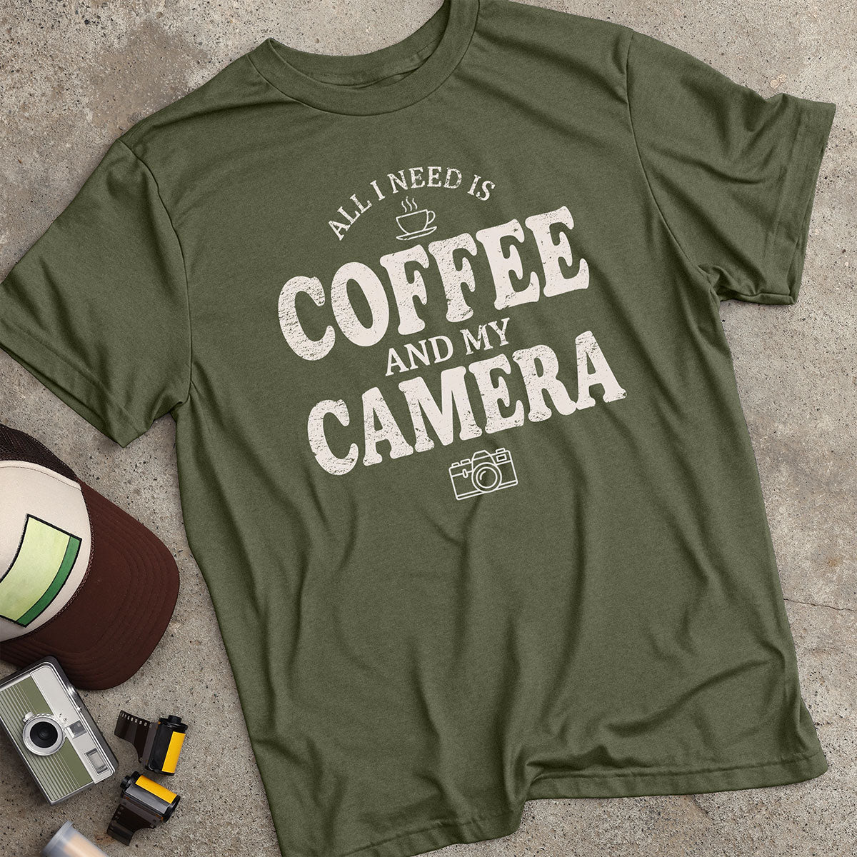 Coffee And Camera T-Shirt