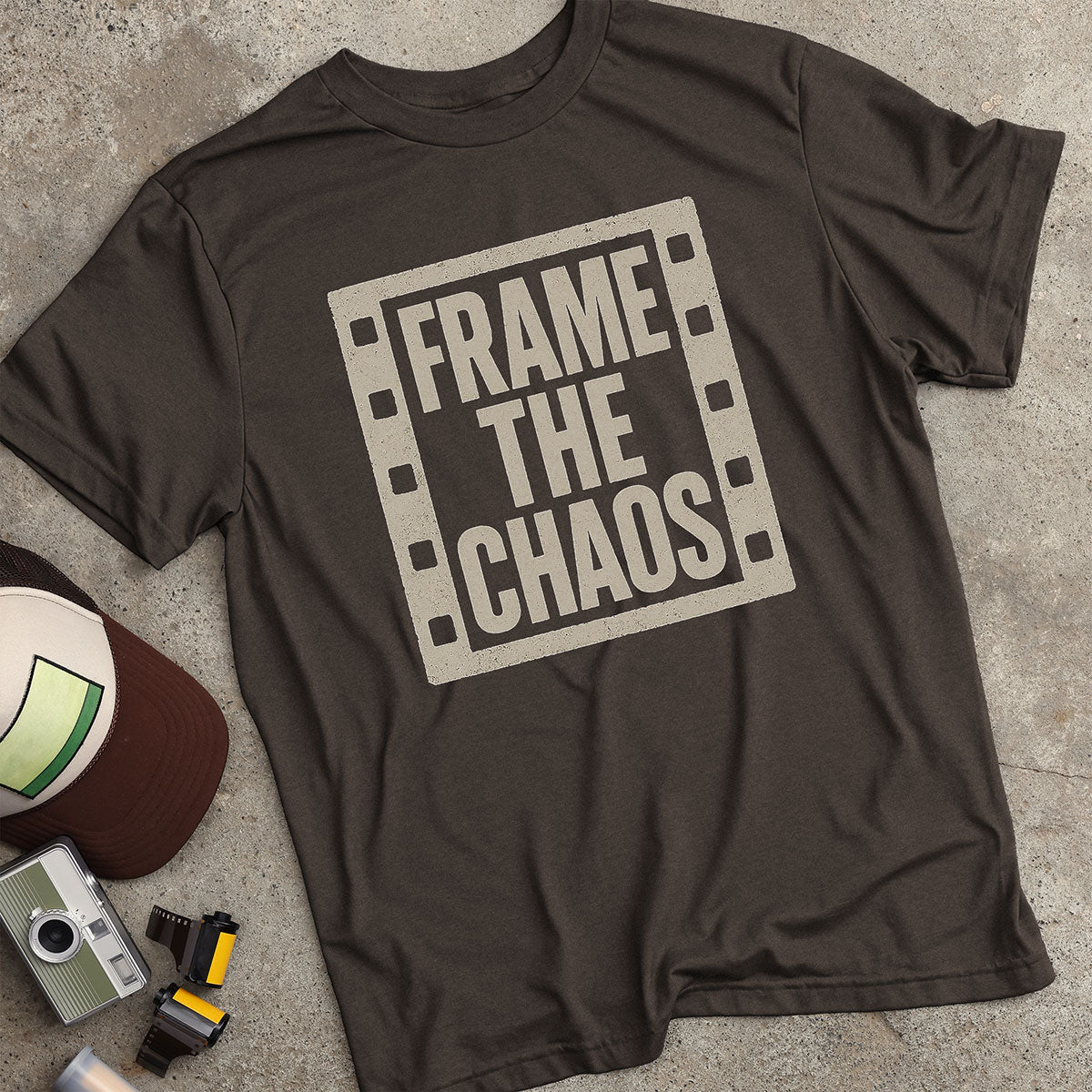 Frame The Chaos Film Strip T-Shirt