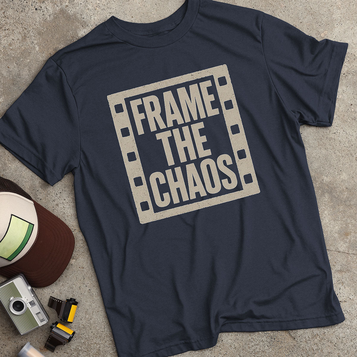 Frame The Chaos Film Strip T-Shirt