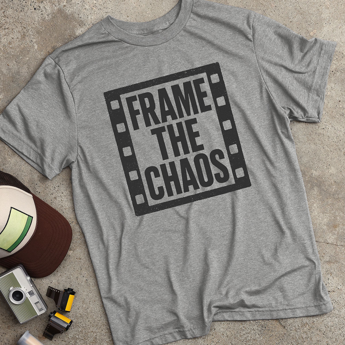 Frame The Chaos Film Strip T-Shirt