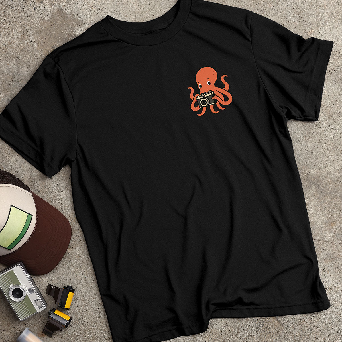 Photo Octopus T-Shirt