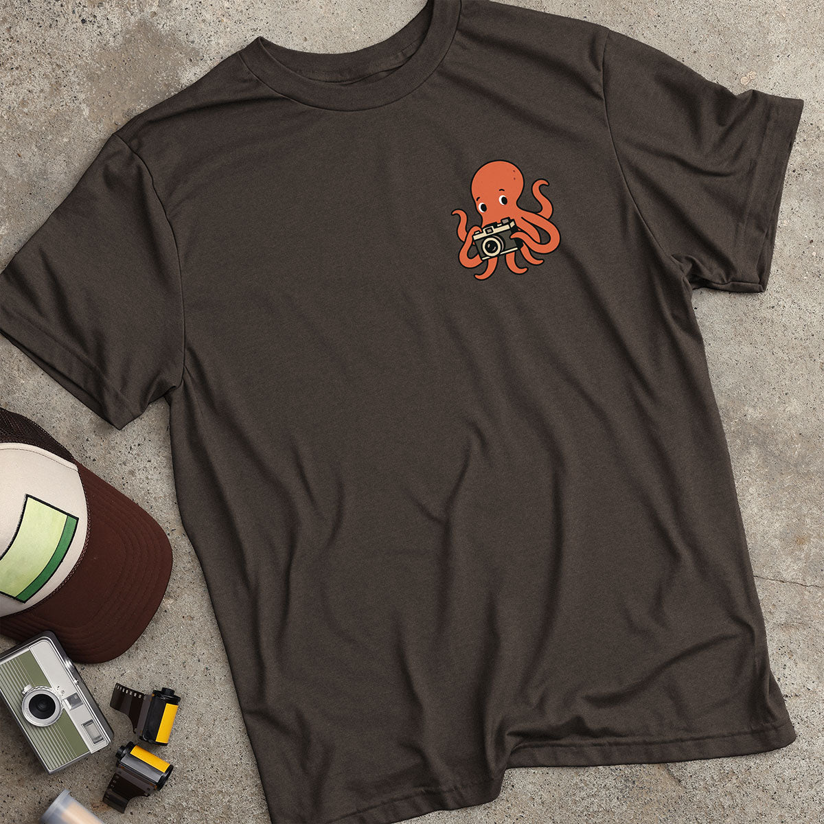 Photo Octopus T-Shirt