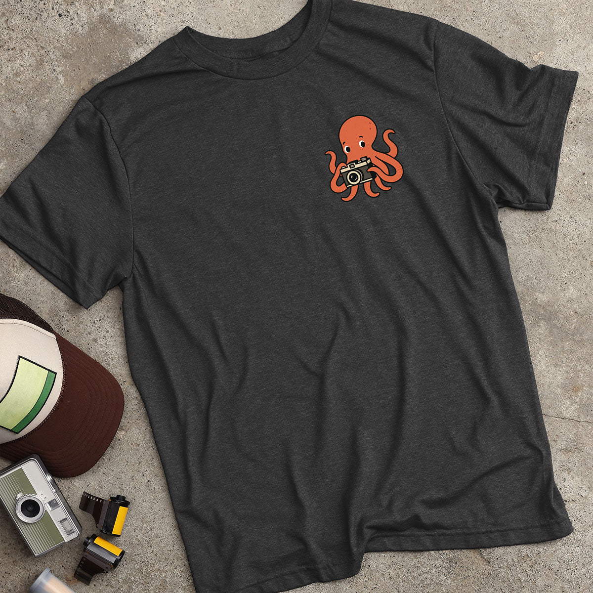 Photo Octopus T-Shirt