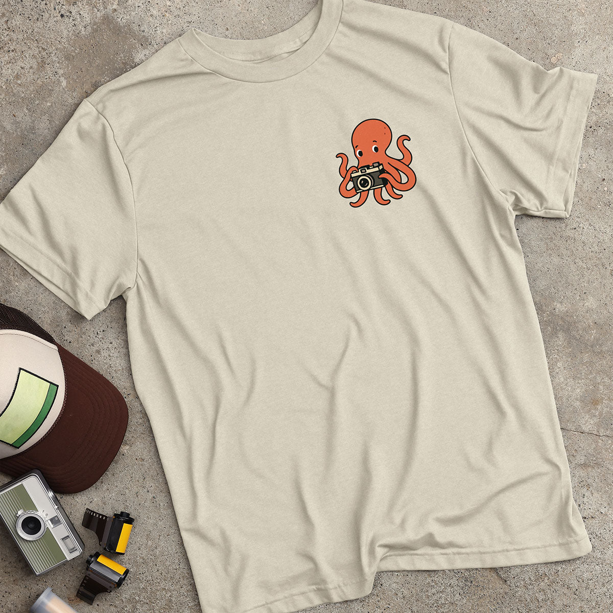 Photo Octopus T-Shirt