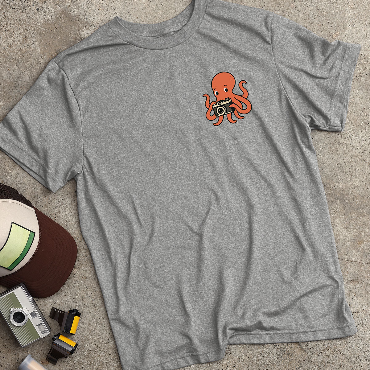Photo Octopus T-Shirt