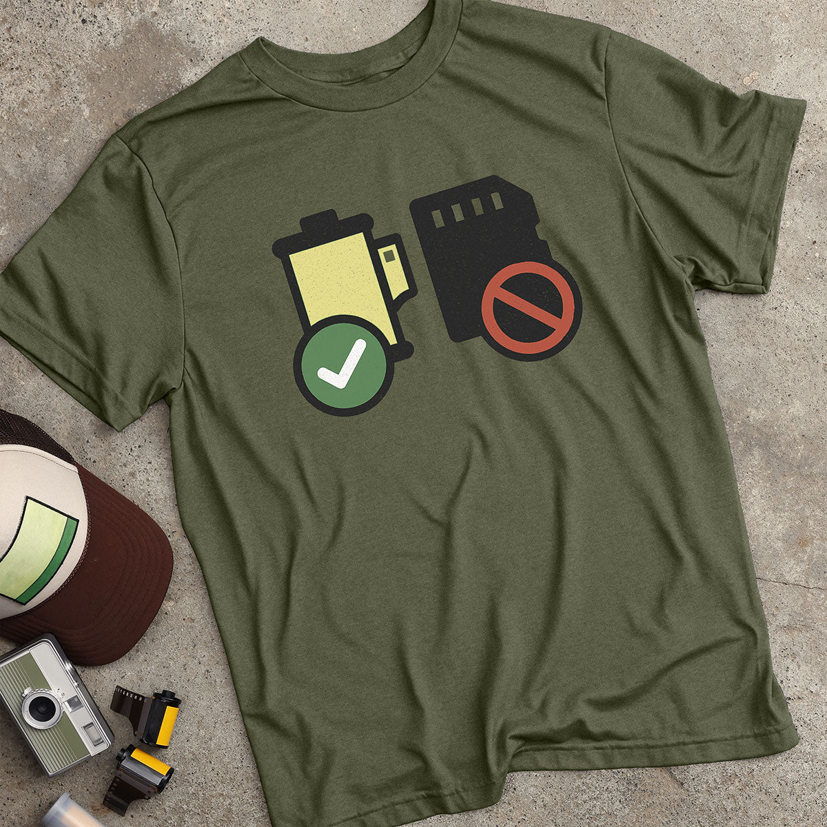 Film Yes, SD Card No T-Shirt