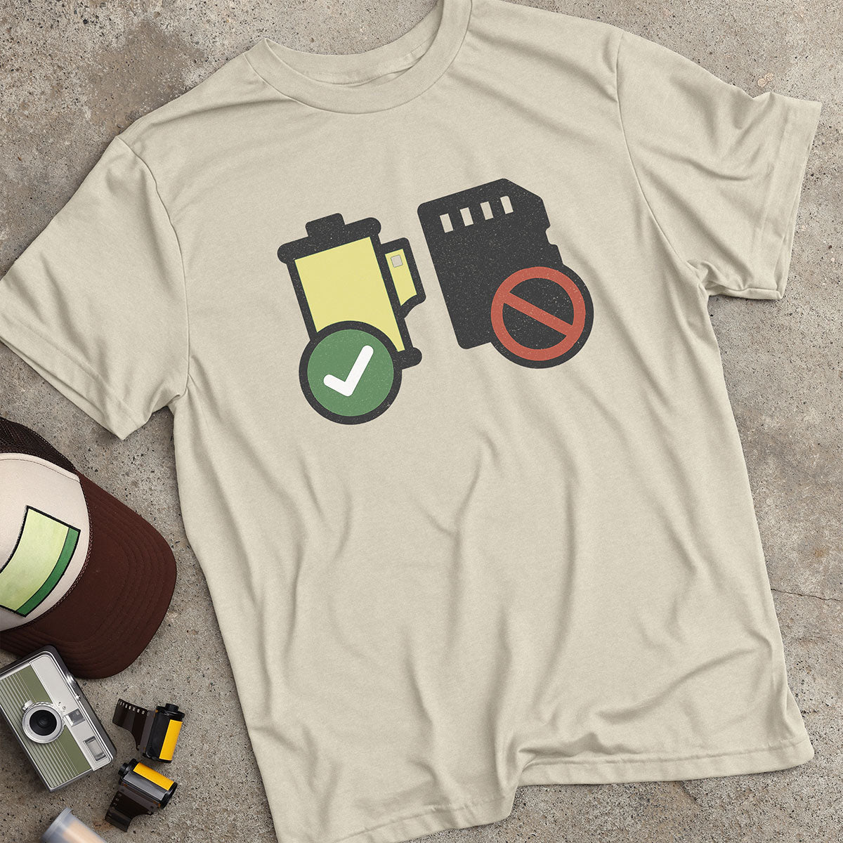 Film Yes, SD Card No T-Shirt