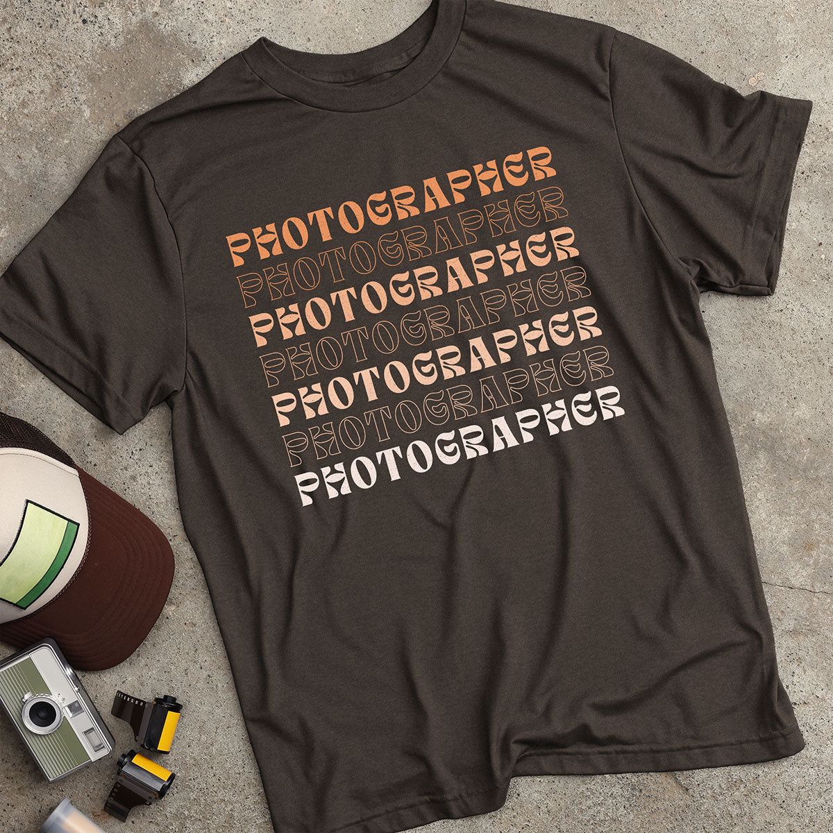 Photographer Repeating T-Shirt