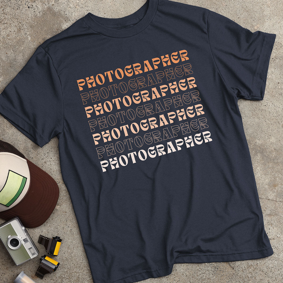 Photographer Repeating T-Shirt