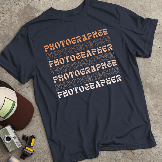 Photographer Repeating T-Shirt