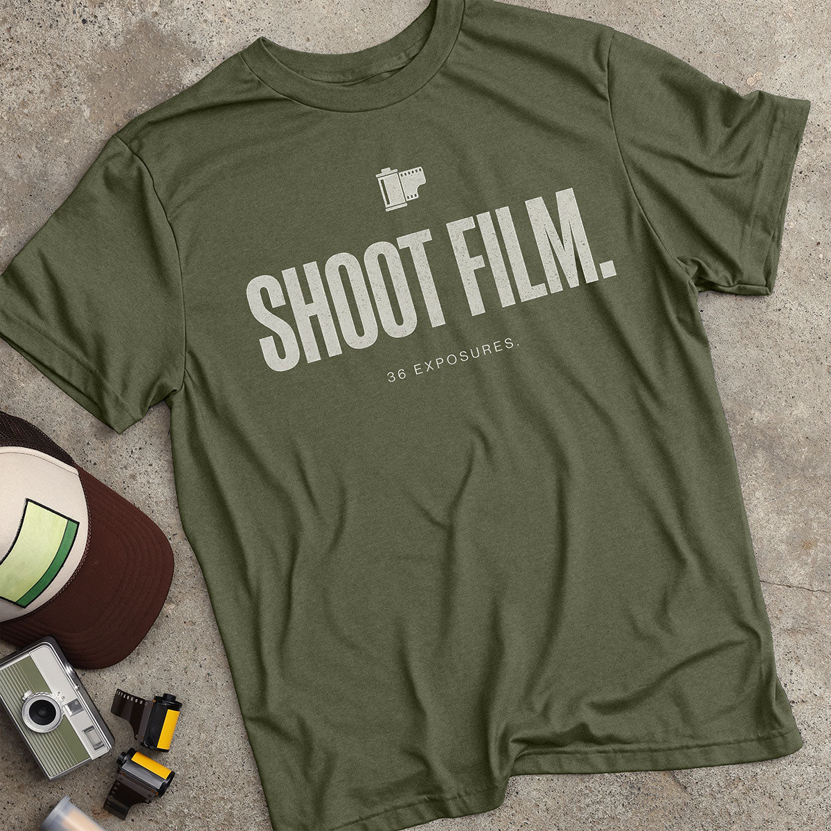 Shoot Film 36 Exposures T-Shirt