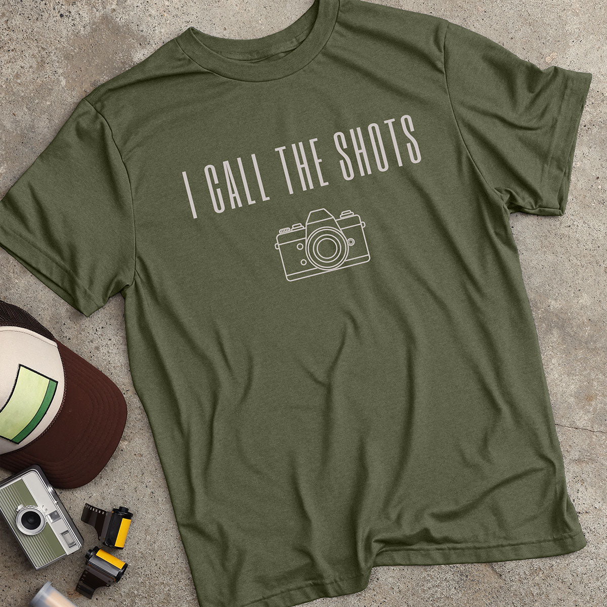 I Call The Shots Camera T-Shirt