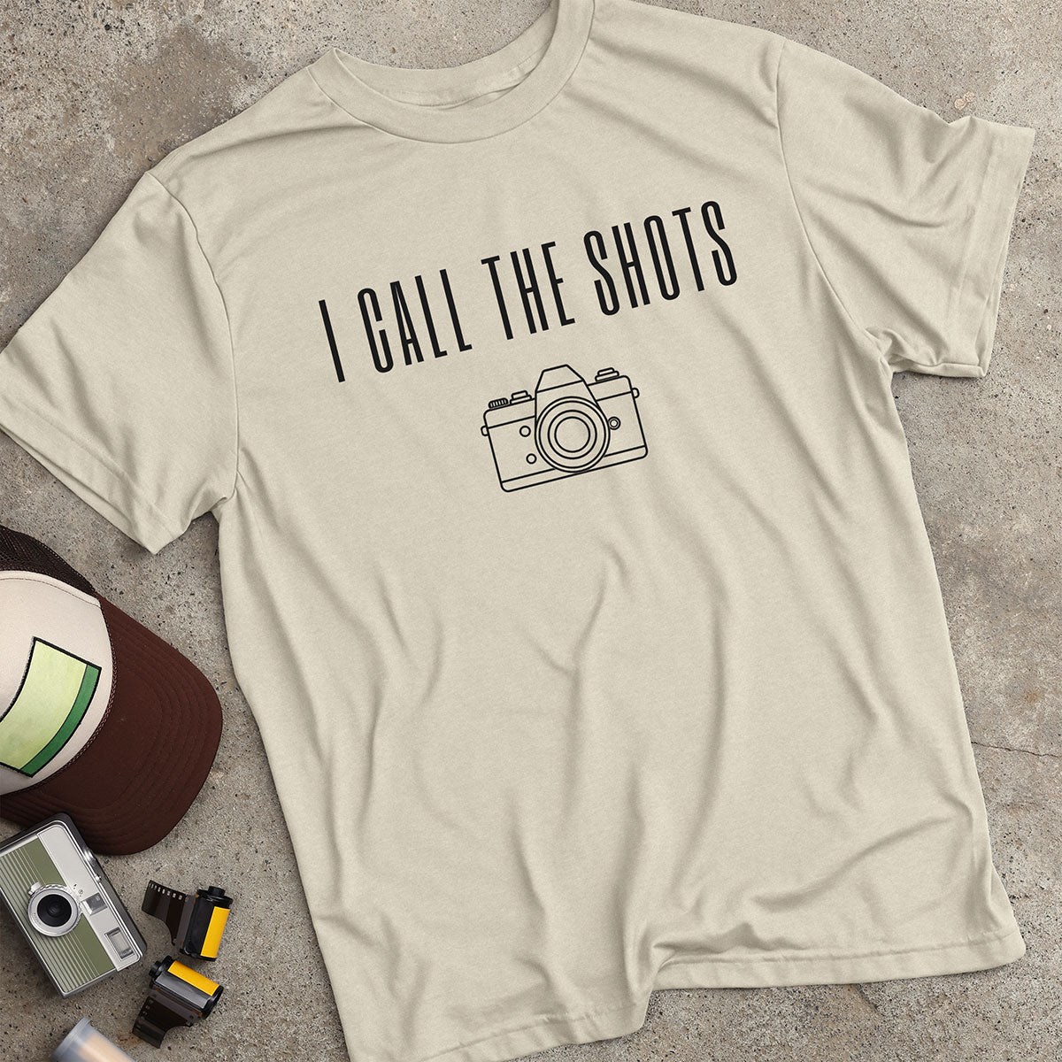 I Call The Shots Camera T-Shirt