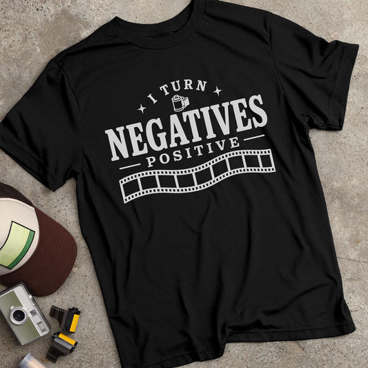 Turn Negatives Positive Filmstrip T-Shirt