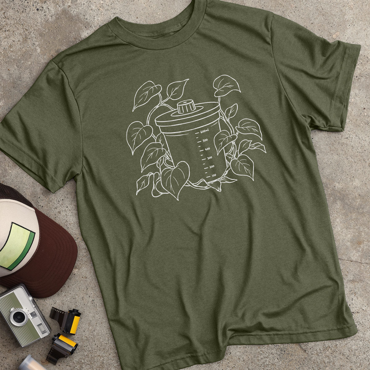 Developing Tank & Leaves T-Shirt