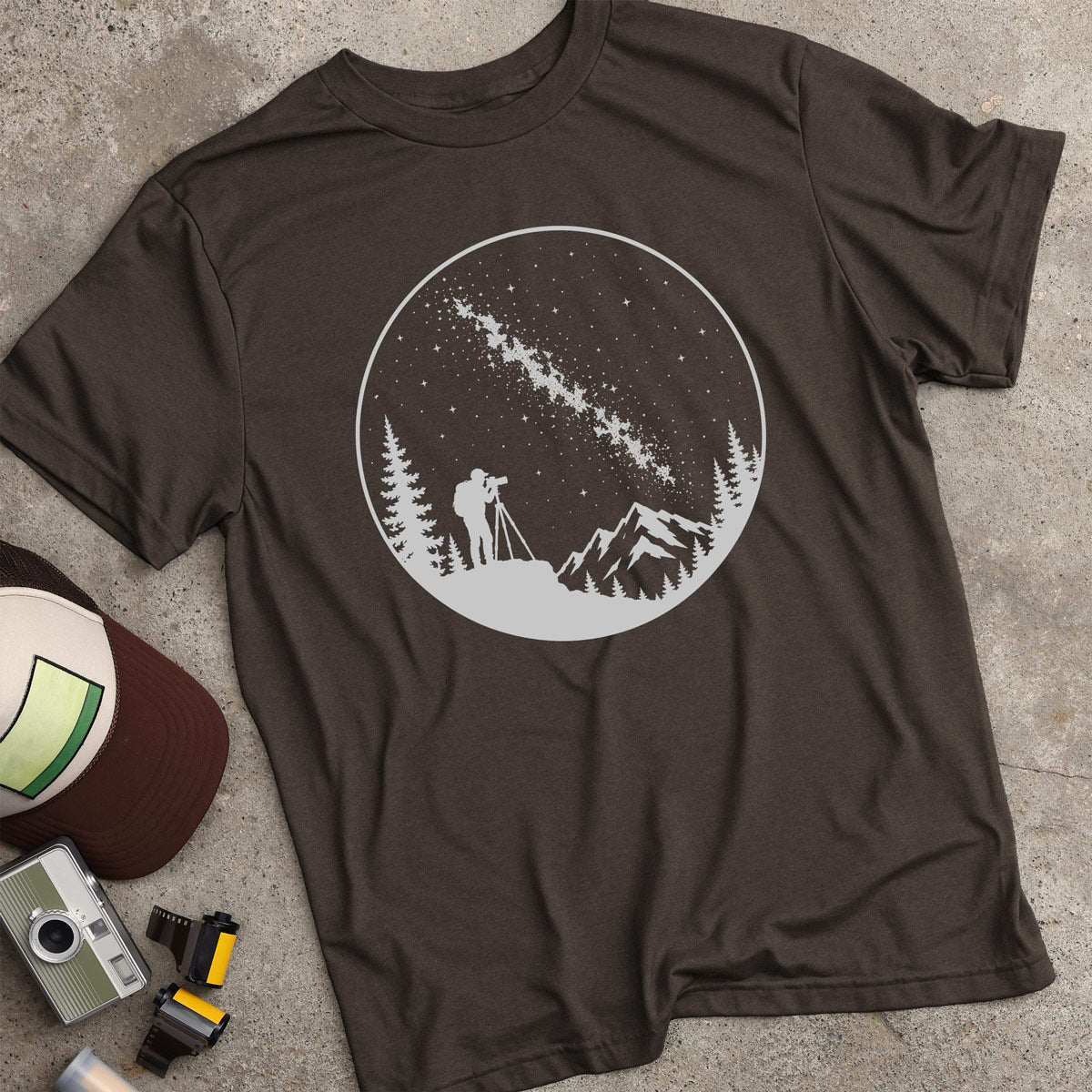 Photographer & Milky Way T-Shirt
