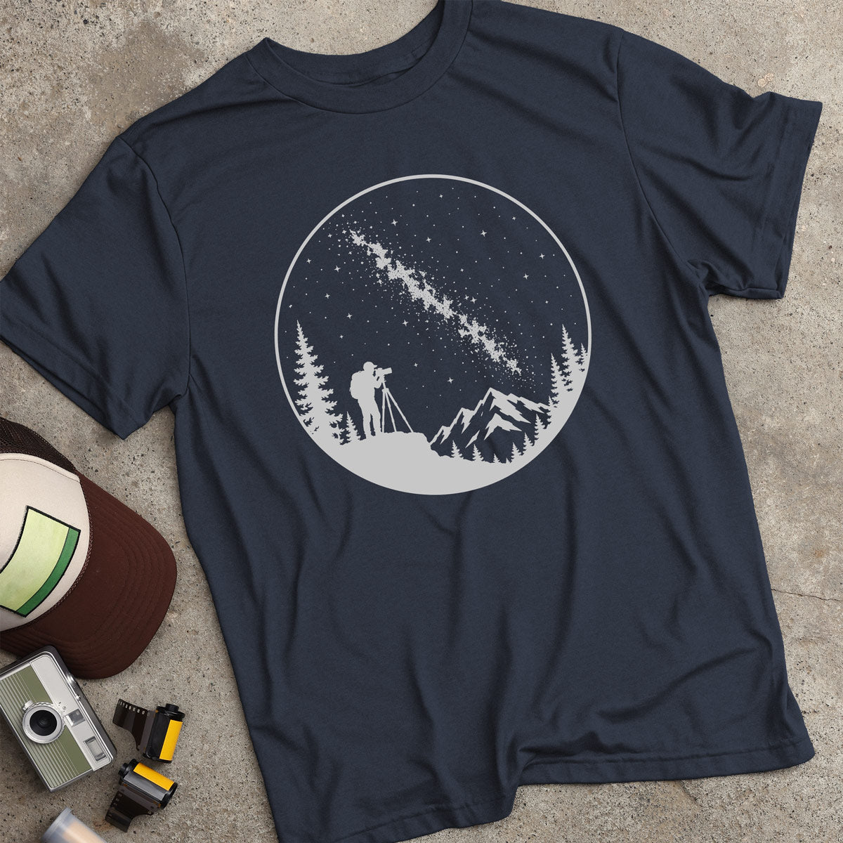 Photographer & Milky Way T-Shirt