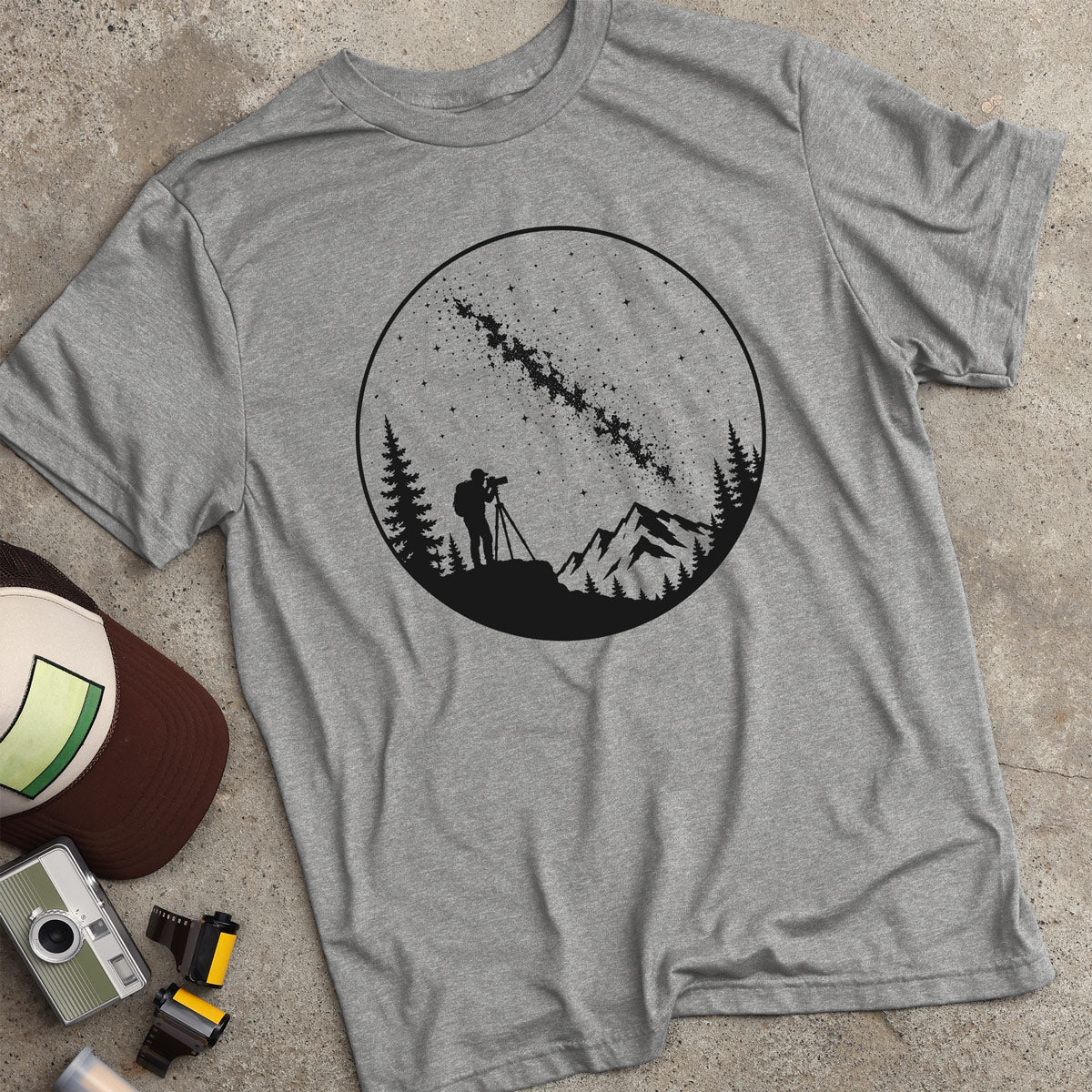 Photographer & Milky Way T-Shirt
