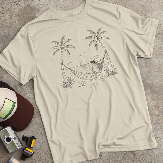 Photographer In Hammock T-Shirt