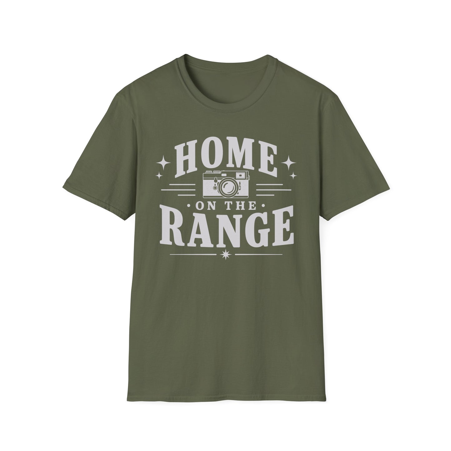 Home On The Range Camera T-Shirt