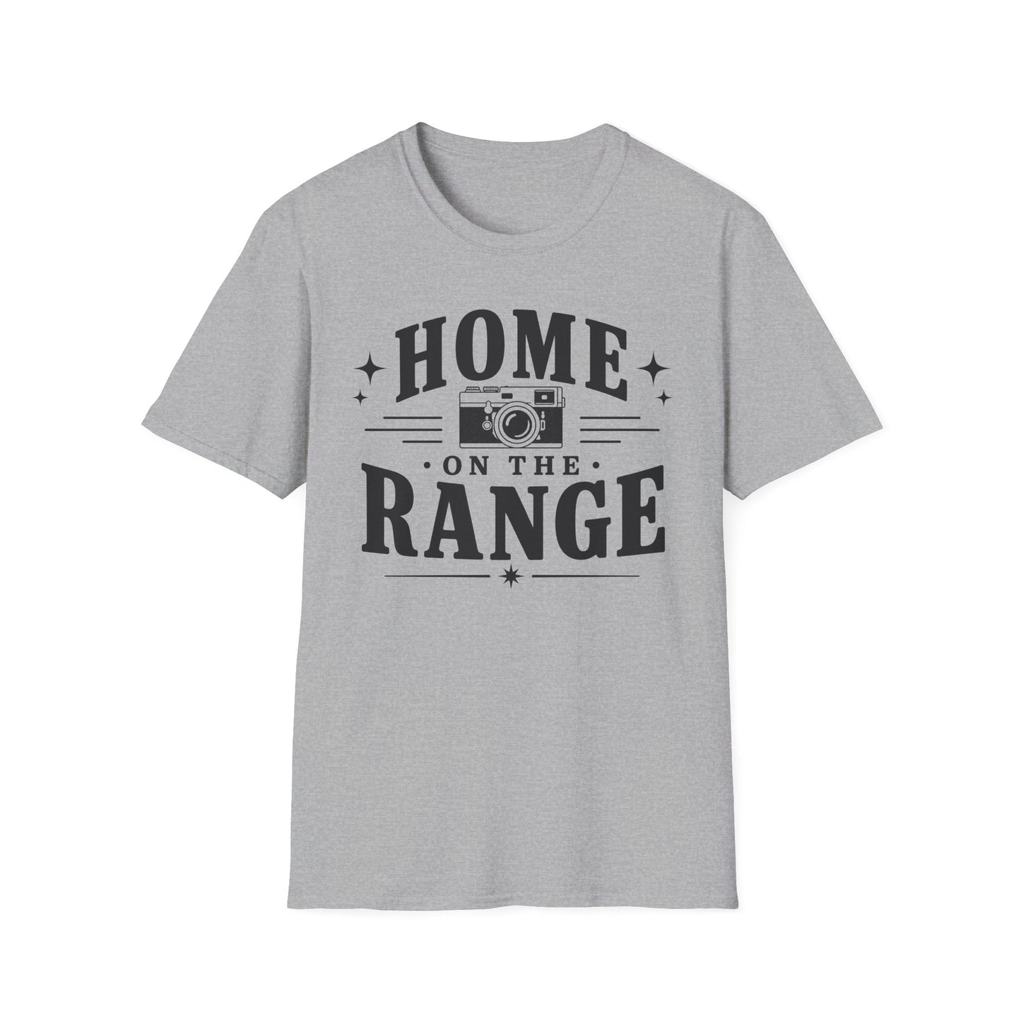 Home On The Range Camera T-Shirt