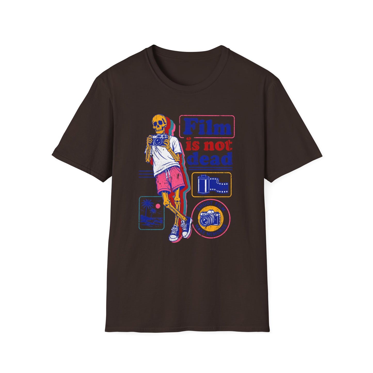 Film Is Not Dead Skeleton T-Shirt